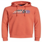 Jack & Jones Men's Herren Sweatshirt Orange Size Large