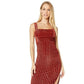 Free People Women's Geneva Maxi Dress Orange Size Large