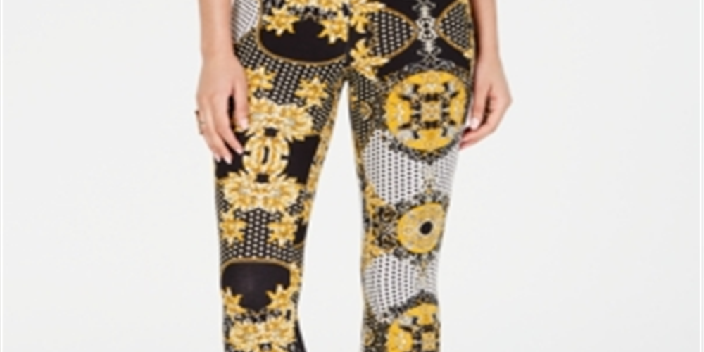 Thalia Sodi Women's Solid Color Pull on Leggings Navy Combo Size Small