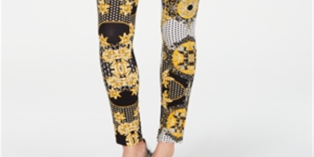 Thalia Sodi Women's Solid Color Pull on Leggings Navy Combo Size Small