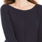 Style & Co Women's Ribbed Knit Sweater Blue Size XX-Large