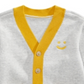 First Impressions Baby Boy's Smiley Face Cardigan Gray Size 18MOS