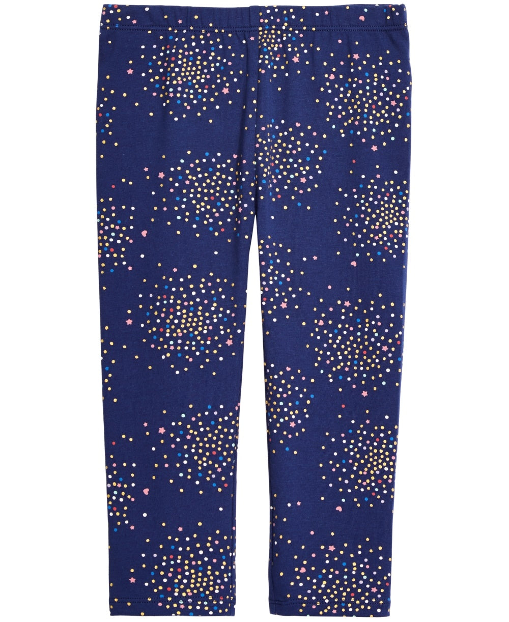 First Impressions Girl's Stretch Leggings Blue Size 24MOS