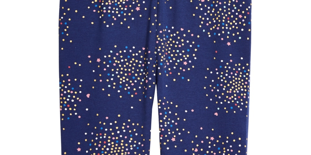 First Impressions Girl's Stretch Leggings Blue Size 24MOS