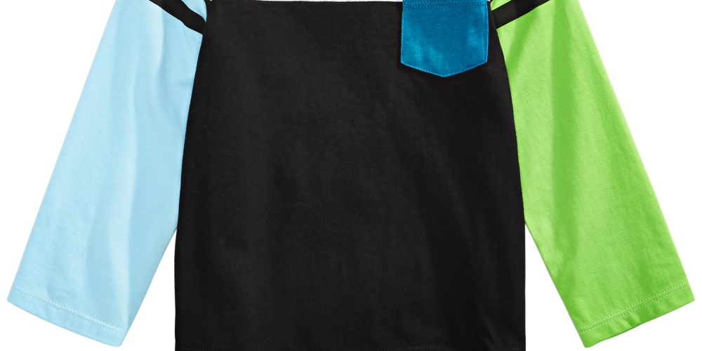 First Impressions Boy's Colorblocked T Shirt Black Size 2T REG