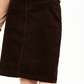 Charter Club Women's Corduroy Tummy Control Skirt Brown Size 4