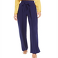 Bar III Women's Wide Leg Tie Front Pants Dark Blue Size XX-Large