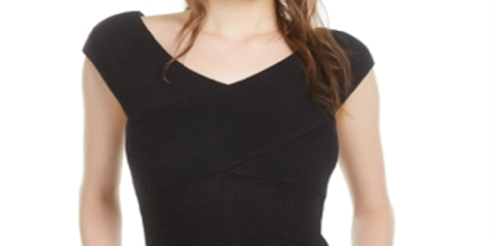Bar III Women's Bodysuit Black Size Small