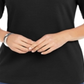Karen Scott Women's Cotton Ring Top Black Size Medium