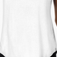 JM Collection Women's Scoop Neck Top White Size X-Small