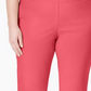Charter Club Women's Cambridge Tummy Control Pull On Pants Red Size 26W