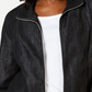 Karen Scott Women's Zip Front Jean Jacket Black Size PS