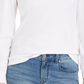Charter Club Women's Supima Puff Sleeve Top White Size X-Large