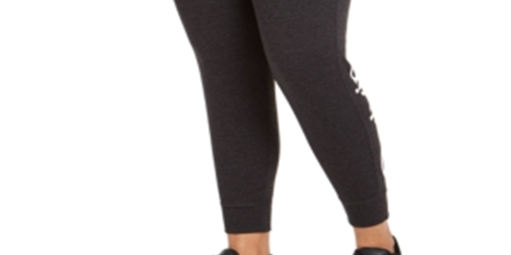 Calvin Klein Women's Plus Fitness Jogger Pants -Gray Size 3X