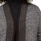 Karen Scott Women's Plus Size Tipped Cardigan Sweater Black Size 0X
