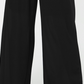 NY Collection Women's Petite Palazzo Pants Black Size Petite X-Large