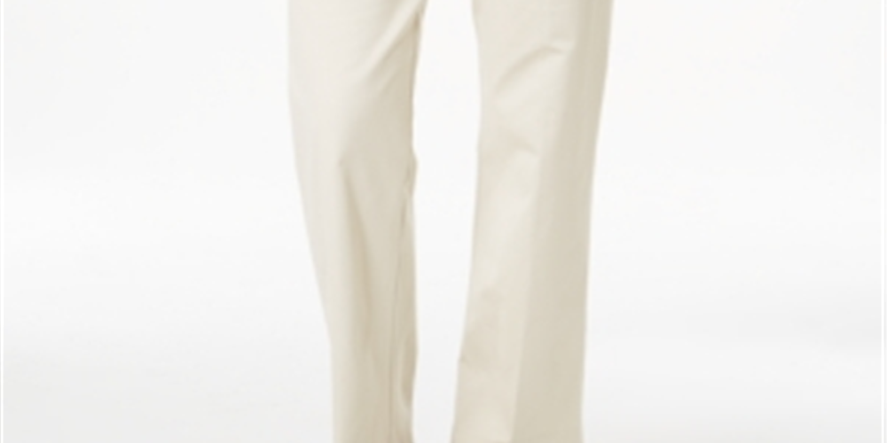 Alfred Dunner Women's Classics Twill Pull on Pants Brown Size 12