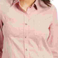 Charter Club Women's Solid Corduroy Shirt Pink Size XX-Large