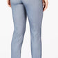 Charter Club Women's Tummy Control Skinny Pants Blue Size 4 Petite