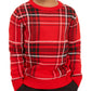 Charter Club Little Boy's Plaid Family Sweater Red Size 5