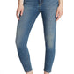 Ella Moss Women's Denim High-Rise Bardot Skinny Jeans Blue Size 27