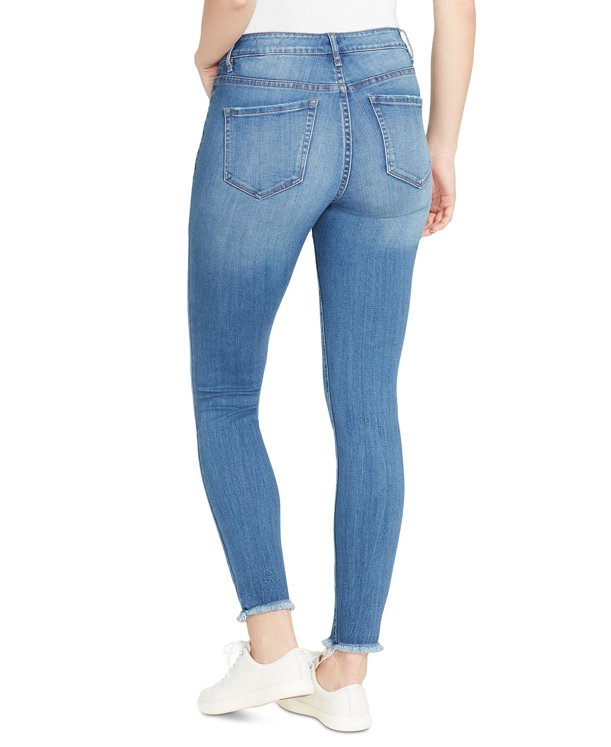William Rast Women's Perfect Mid Rise Skinny Jeans Blue Size 25