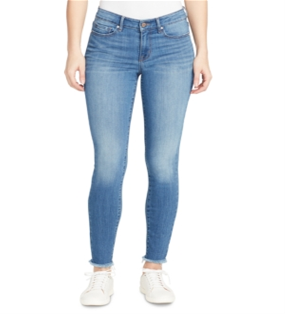 William Rast Women's Perfect Mid Rise Skinny Jeans Blue Size 25