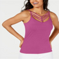 Thalia Sodi Women's Ladder Trim Tank Top  Pink Size Large