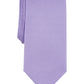 Michael Kors Men's Bronson Solid Silk Blend Tie Purple Size Regular