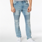 American Rag Men's Slim-Fit Stretch Destroyed Moto Jeans Blue Size 31x32