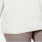 Karen Scott Women's Cotton Boat Neck Sweater White Size Large