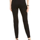 Alfani Women's Extended-Tab Skinny Pants Black Size 4 Petite