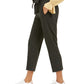 Bar III Women's Striped Tie-Waist Pants Charcoal Size 2
