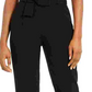 Bar III Women’S Belted Pants Black Size 12