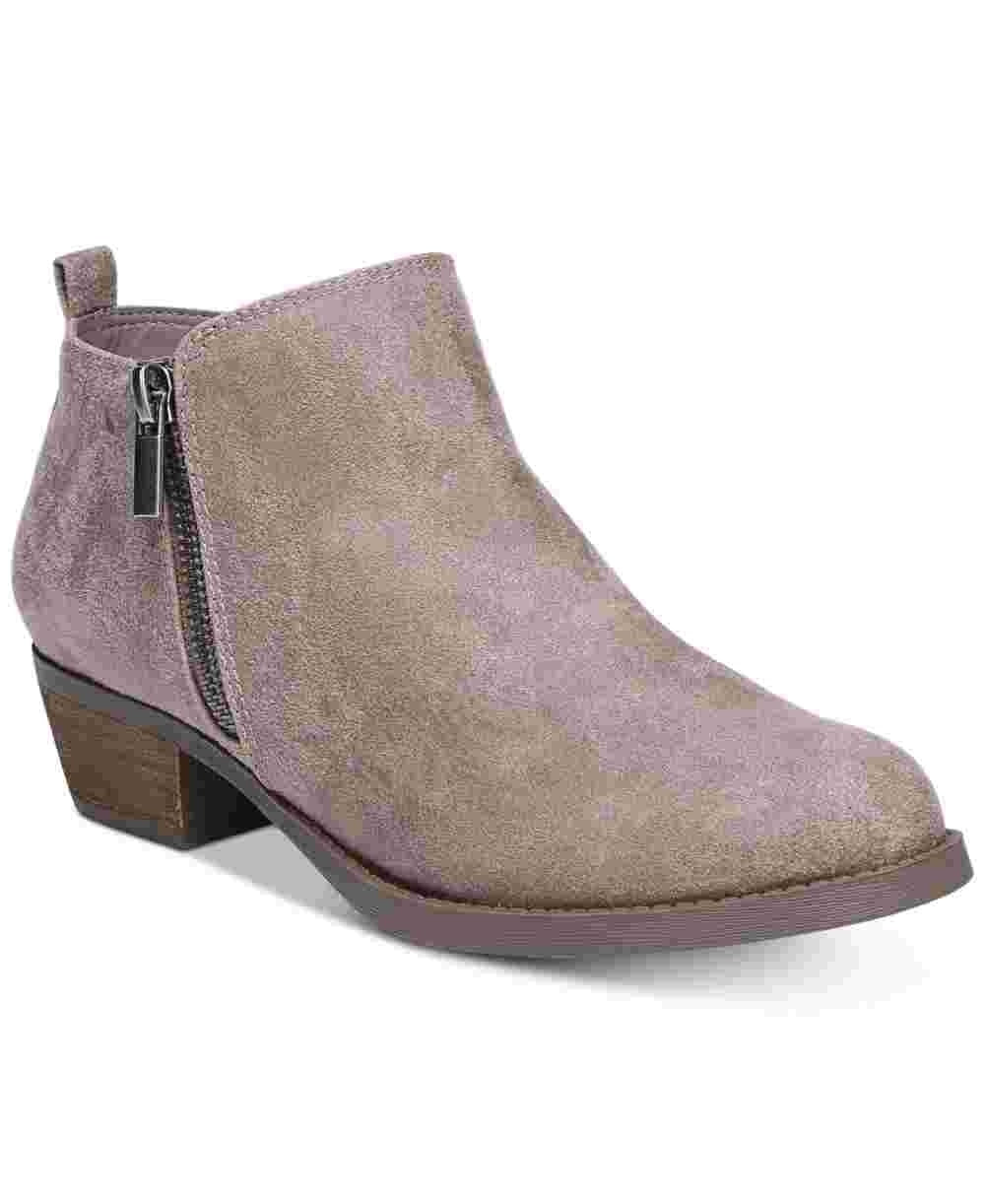 Carlos By Carlos Santana Brie Ankle Booties Women's Shoes Dark Beige Size 9 M