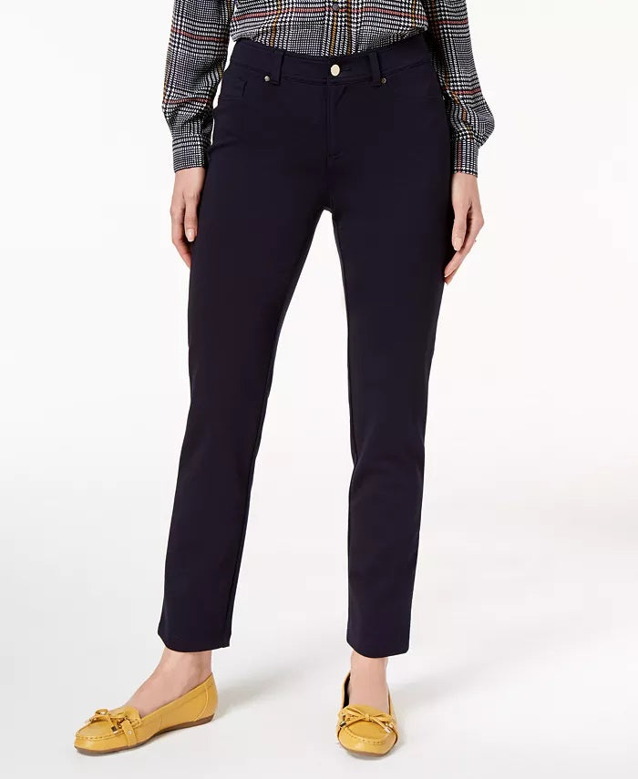 Charter Club Women's Windham Stretch Pants Black Size 6