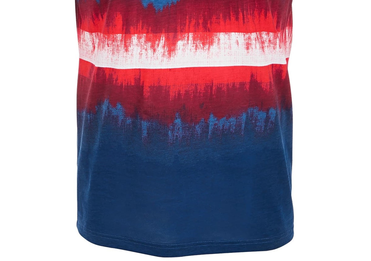 American Rag Men's Colorblocked Dip Dyed T-Shirt Blue Size Medium