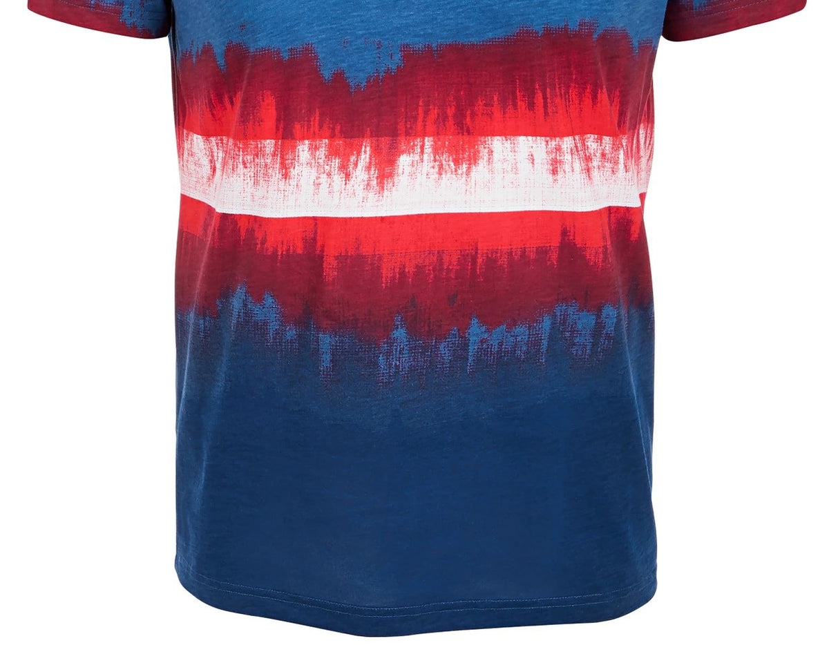 American Rag Men's Colorblocked Dip Dyed T-Shirt Blue Size Small