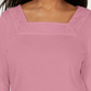 Karen Scott Women's Crochet Square Neck Top Pink Size XX-Large