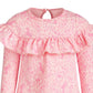 First Impressions Baby Girls Enchanted-Print Ruffle Dress Pink Size 18M