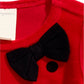 First Impressions Baby Girl's Dot-Print Velour Top Red Size 3-6 Months
