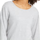 Style & Co Women's Pull-Sleeve Blouson Sweater Silver Size X-Large