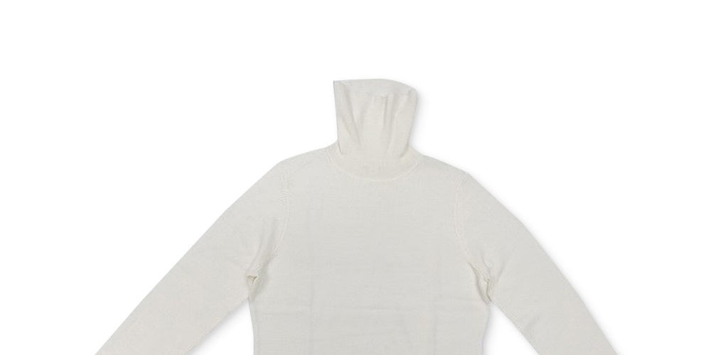 Charter Club Women's Turtleneck Sweater White Size Large