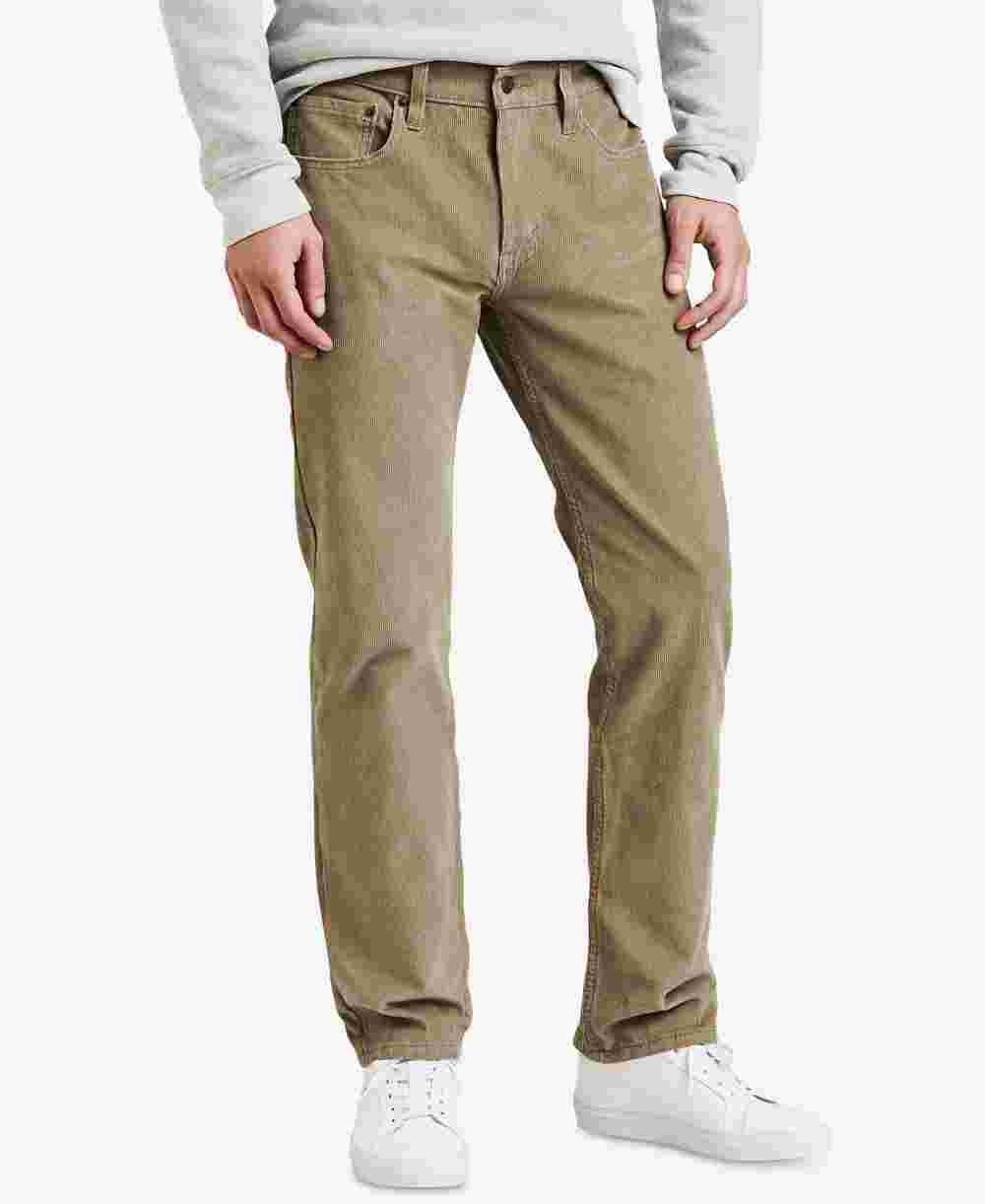 Levi's Men's 502 Taper Corduroy Pants Brown Size 32X30