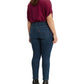 Levi's Women's Ripped Plus Size Skinny Ankle Jeans Blue Size 22W