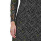 Tommy Hilfiger Women's Metallic Lace A-Line Dress Gray Size 4