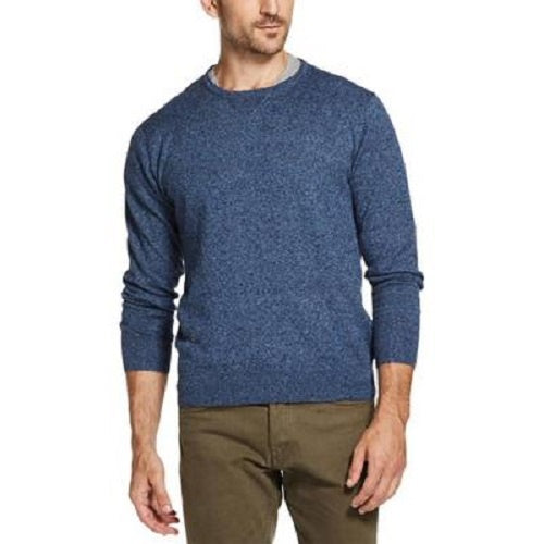 Weatherproof Vintage Men's Sweater Soft Touch Striped Crewneck Blue Size XX-Large