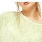 Free People Women's Halo Stripe Tee Green Size Small