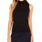 Calvin Klein Women's Sleeveless Mock Neck Top Black Size X-Large
