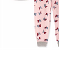 Tommy Hilfiger Toddler Little & Big Girls 2-Pc. Butterfly Pajama Set Gray Size 4-5